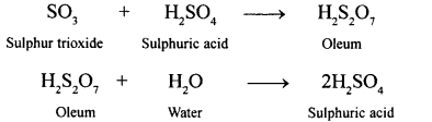 New Simplified Chemistry Class 10 ICSE Solutions Chapter 7D Study Of Compounds - Sulphuric Acid 2