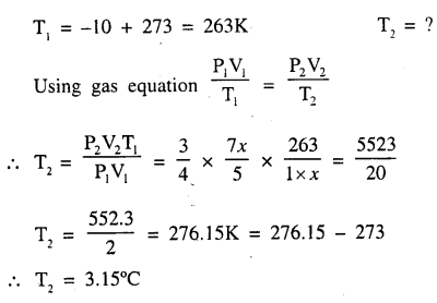 New Simplified Chemistry Class 9 ICSE Solutions Chapter 7 Study of Gas Laws 16