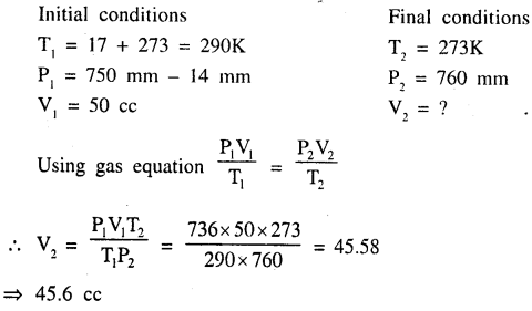 New Simplified Chemistry Class 9 ICSE Solutions Chapter 7 Study of Gas Laws 23