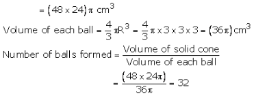 RS Aggarwal Solutions Class 10 Chapter 19 Volume and Surface Areas of Solids 9b 1.1