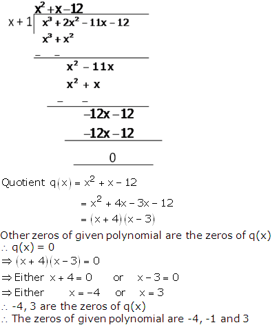 RS Aggarwal Solutions Class 10 Chapter 2 Polynomials 2b 11.2