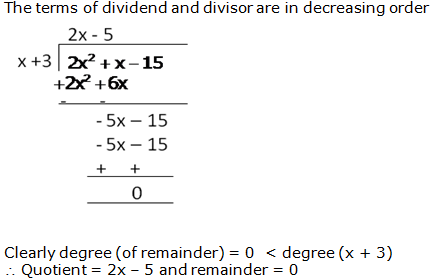 RS Aggarwal Solutions Class 10 Chapter 2 Polynomials 2b 6.1