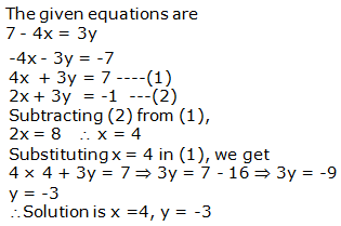 RS Aggarwal Solutions Class 10 Chapter 3 Linear equations in two variables 3b 11.1