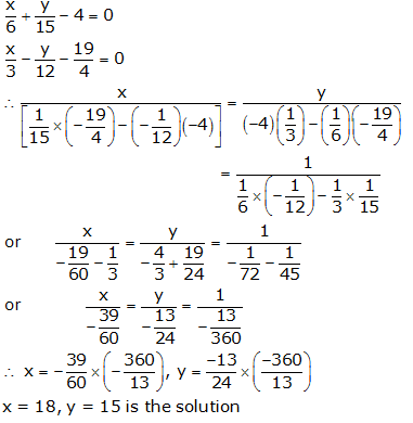 RS Aggarwal Solutions Class 10 Chapter 3 Linear equations in two variables 3c 8.1