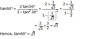 RS Aggarwal Solutions Class 10 Chapter 6 T-Ratios of Some Particular Angles 17.1