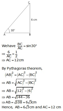 RS Aggarwal Solutions Class 10 Chapter 6 T-Ratios of Some Particular Angles 21.1