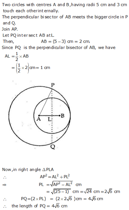 RS Aggarwal Solutions Class 9 Chapter 11 Circle 11a 15.1
