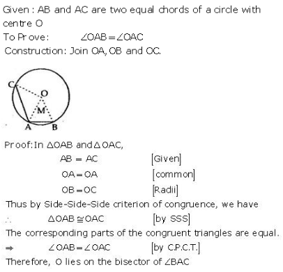RS Aggarwal Solutions Class 9 Chapter 11 Circle 11a 20.1
