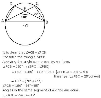 RS Aggarwal Solutions Class 9 Chapter 11 Circle 11b 3.1