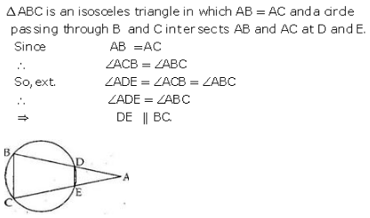 RS Aggarwal Solutions Class 9 Chapter 11 Circle 11c 17.1