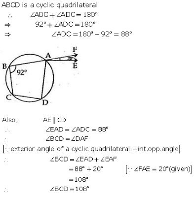 RS Aggarwal Solutions Class 9 Chapter 11 Circle 11c 5.1