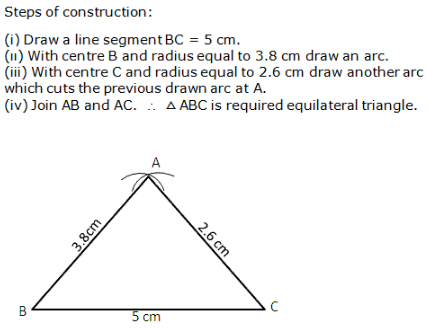 RS Aggarwal Solutions Class 9 Chapter 12 Geometrical Constructions 12 6.1