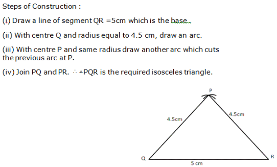 RS Aggarwal Solutions Class 9 Chapter 12 Geometrical Constructions 12 8.1