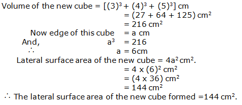 RS Aggarwal Solutions Class 9 Chapter 13 Volume and Surface Area 19.1