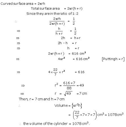 RS Aggarwal Solutions Class 9 Chapter 13 Volume and Surface Area 30.1