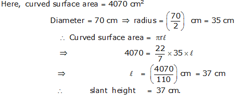 RS Aggarwal Solutions Class 9 Chapter 13 Volume and Surface Area 44.1