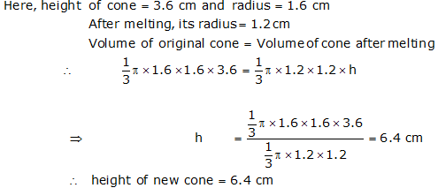RS Aggarwal Solutions Class 9 Chapter 13 Volume and Surface Area 46.1