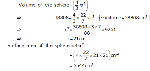 RS Aggarwal Solutions Class 9 Chapter 13 Volume and Surface Area 57.1