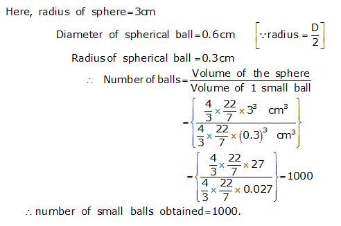 RS Aggarwal Solutions Class 9 Chapter 13 Volume and Surface Area 64.1