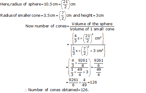 RS Aggarwal Solutions Class 9 Chapter 13 Volume and Surface Area 65.1