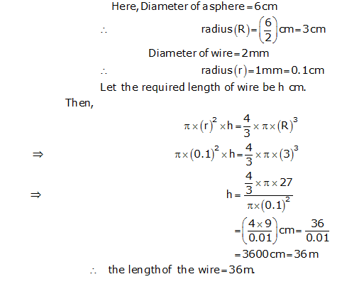 RS Aggarwal Solutions Class 9 Chapter 13 Volume and Surface Area 67.1