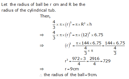 RS Aggarwal Solutions Class 9 Chapter 13 Volume and Surface Area 74.1