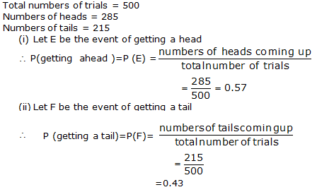 RS Aggarwal Solutions Class 9 Chapter 15 Probability 3.1