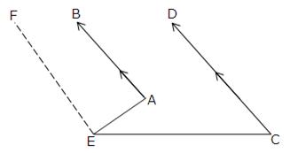 RS Aggarwal Solutions Class 9 Chapter 4 Angles, Lines and Triangles 4c 7.1