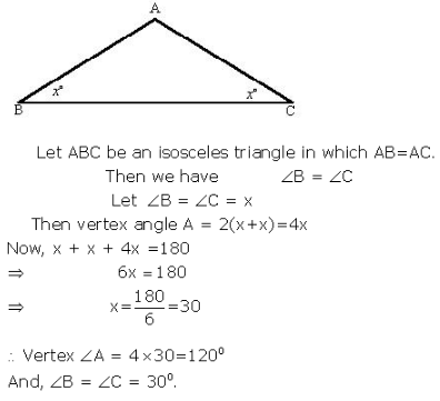 RS Aggarwal Solutions Class 9 Chapter 5 Congruence of Triangles and Inequalities in a Triangle 5a 4.1