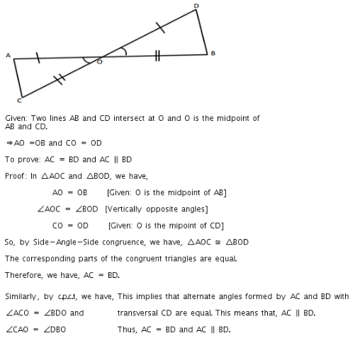 RS Aggarwal Solutions Class 9 Chapter 5 Congruence of Triangles and Inequalities in a Triangle 5a 8.1