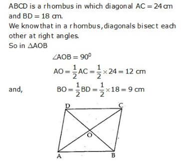 RS Aggarwal Solutions Class 9 Chapter 9 Quadrilaterals and Parallelograms 9b 10.1