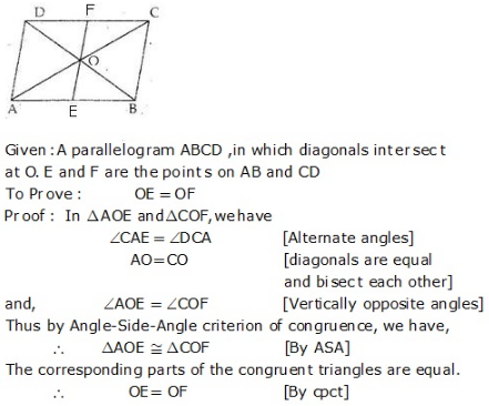RS Aggarwal Solutions Class 9 Chapter 9 Quadrilaterals and Parallelograms 9b 17.1