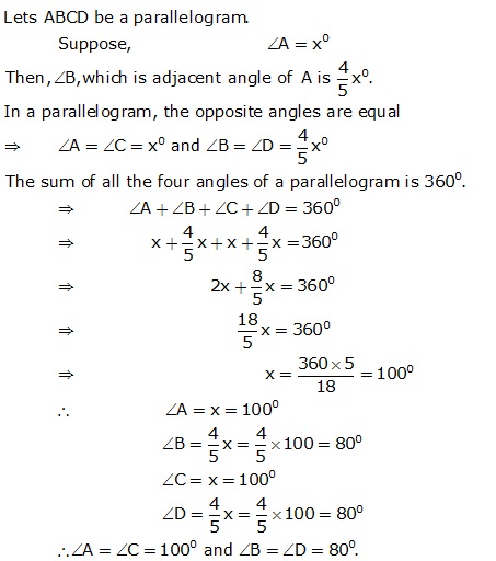 RS Aggarwal Solutions Class 9 Chapter 9 Quadrilaterals and Parallelograms 9b 6.1