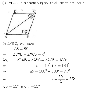 RS Aggarwal Solutions Class 9 Chapter 9 Quadrilaterals and Parallelograms 9b 9.1