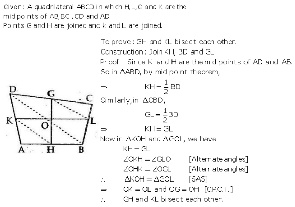 RS Aggarwal Solutions Class 9 Chapter 9 Quadrilaterals and Parallelograms 9c 12.1