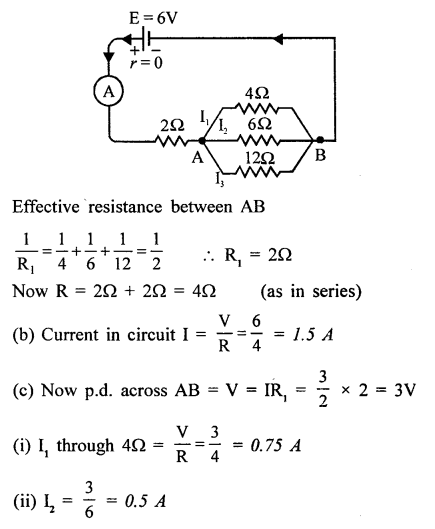A New Approach to ICSE Physics Part 2 Class 10 Solutions Electric Circuits, Resistance & Ohm’s Law 39