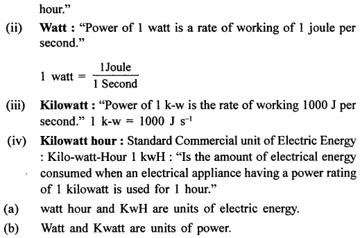 A New Approach to ICSE Physics Part 2 Class 10 Solutions Electric Energy, Power & Household Circuits 14