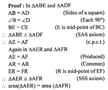 ML Aggarwal Class 9 Solutions for ICSE Maths Chapter 14 Theorems on Area 7.3