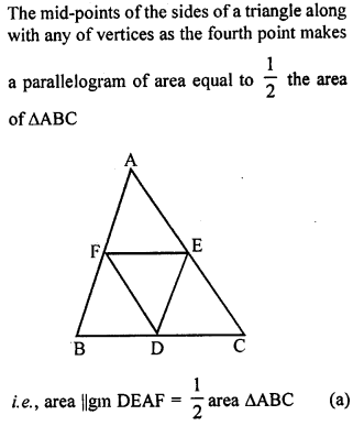 ML Aggarwal Class 9 Solutions for ICSE Maths Chapter 14 Theorems on Area mul Q6.1