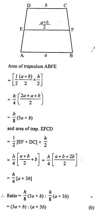 ML Aggarwal Class 9 Solutions for ICSE Maths Chapter 14 Theorems on Area mul Q7.2