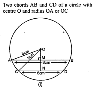 ML Aggarwal Class 9 Solutions for ICSE Maths Chapter 15 Circle Q6.1