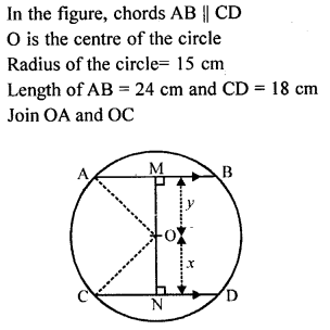 ML Aggarwal Class 9 Solutions for ICSE Maths Chapter 15 Circle Q8.2