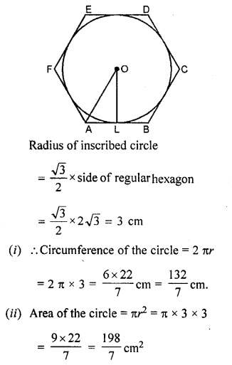 ML Aggarwal Class 9 Solutions for ICSE Maths Chapter 16 Mensuration 16.3 Q36.1
