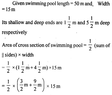 ML Aggarwal Class 9 Solutions for ICSE Maths Chapter 16 Mensuration 16.4 Q27.1