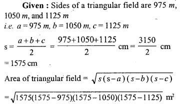 ML Aggarwal Class 9 Solutions for ICSE Maths Chapter 16 Mensuration Q4.1