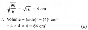 ML Aggarwal Class 9 Solutions for ICSE Maths Chapter 16 Mensuration mul Q19.2