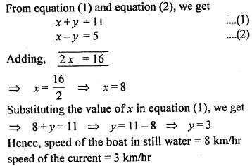 ML Aggarwal Class 9 Solutions for ICSE Maths Chapter 6 Problems on Simultaneous Linear Equations Q30.2