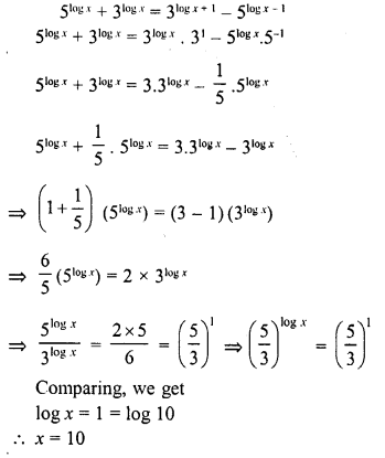 ML Aggarwal Class 9 Solutions for ICSE Maths Chapter 9 Logarithms 9.2 Q24.1