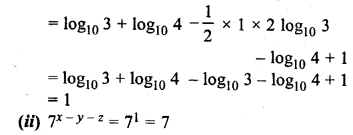 ML Aggarwal Class 9 Solutions for ICSE Maths Chapter 9 Logarithms 9.2 Q9.2