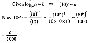 ML Aggarwal Class 9 Solutions for ICSE Maths Chapter 9 Logarithms Q5.1